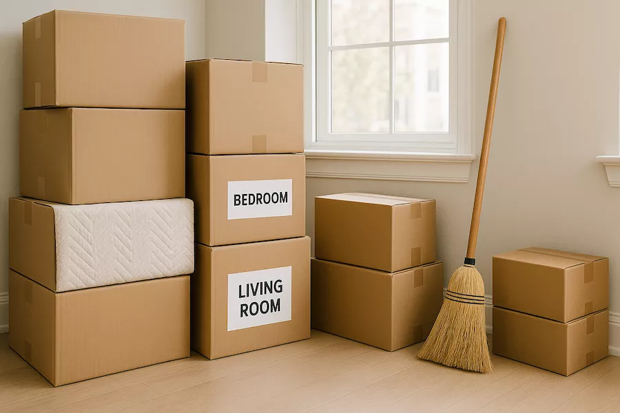 Kombinera flyttfirma med städfirma – komplett lösning för en stressfri flytt